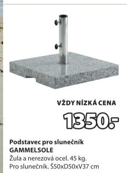 Stojan na slunečník