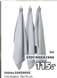Utěrky látkové