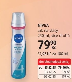 Lak na vlasy Nivea