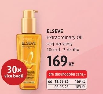 Olej na vlasy Elséve L'