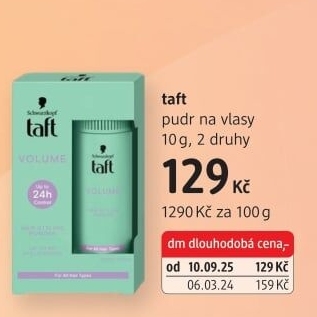 Pudr na vlasy Taft Schwarzkopf