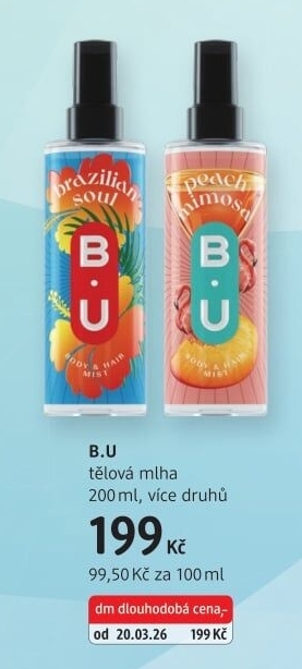 Tělová mlha B.U.