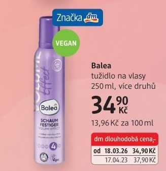 Tužidlo na vlasy Balea