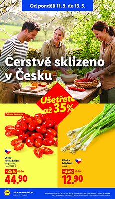 akční leták Lidl 11.5.2026-13.5.2026