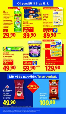 akční leták Lidl 11.5.2026-13.5.2026