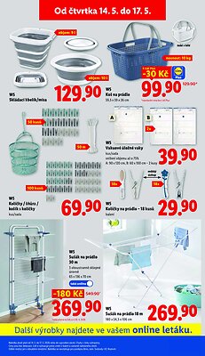 akční leták Lidl 11.5.2026-17.5.2026