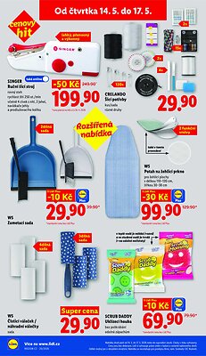 akční leták Lidl 11.5.2026-17.5.2026