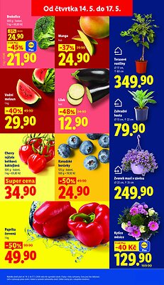 akční leták Lidl 14.5.2026-17.5.2026