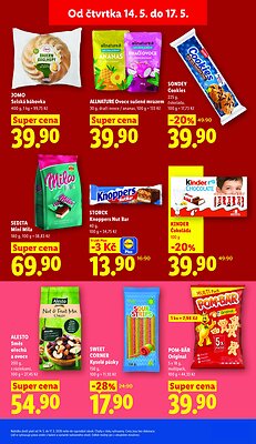akční leták Lidl 14.5.2026-17.5.2026