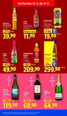 akční leták Lidl 14.5.2026-17.5.2026