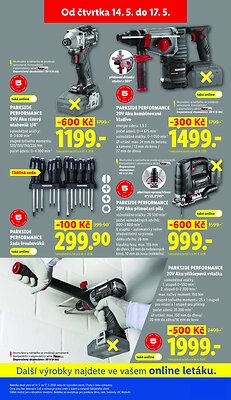 akční leták Lidl 14.5.2026-17.5.2026