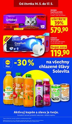 akční leták Lidl 14.5.2026-17.5.2026