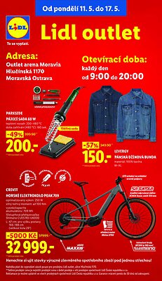 akční leták Lidl 14.5.2026-17.5.2026