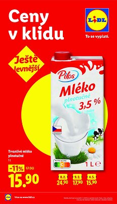 akční leták Lidl 14.5.2026-17.5.2026