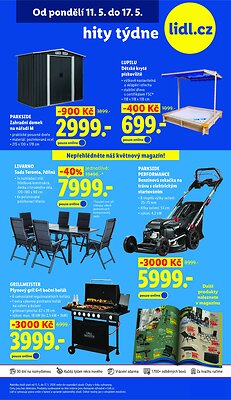 akční leták Lidl 14.5.2026-17.5.2026