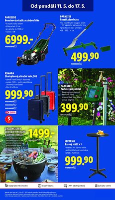 akční leták Lidl 14.5.2026-17.5.2026