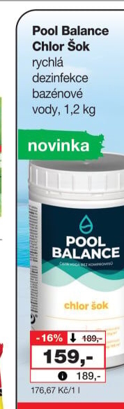 Multifunkční tablety do bazénu Kombi 4v1 Pool Balance