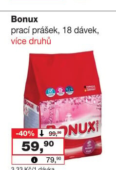 Prací prášek Bonux