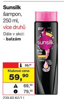 Šampon na vlasy Sunsilk