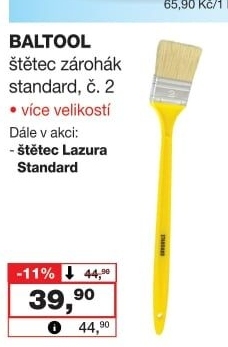 Štětec zárohák Baltool