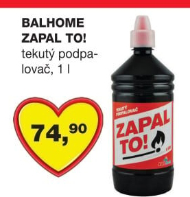 Tekutý podpalovač Zapal to! Balhome