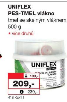 Tmel PES vlákno Uniflex