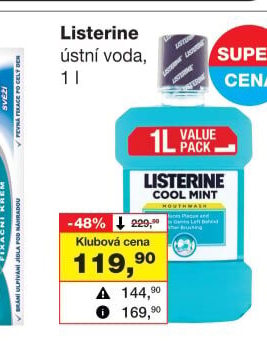 Ústní voda Listerine