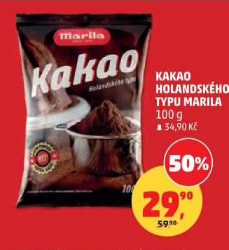 Kakao holandské Marila