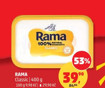 Margarín Classic Rama