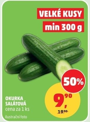 Okurka salátová - hadovka
