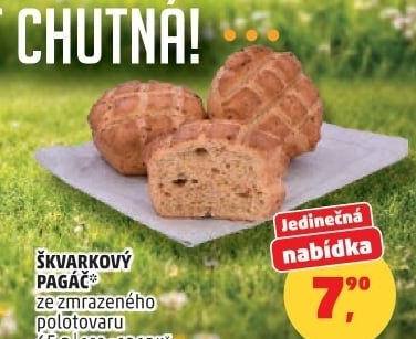Pagáč škvarkový Pek Snack