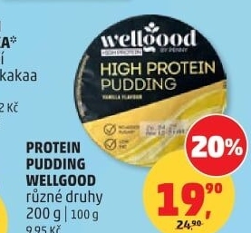 Proteinový pudink Wellgood