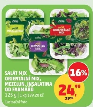 Salát mix orientální Od Farmářů