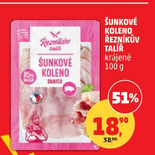 Šunkové koleno Řezníkův talíř