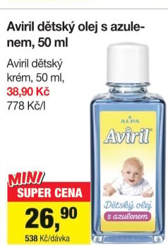 Olej dětský Aviril Alpa