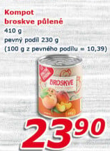 Kompot broskve Kvalitně Výhodně