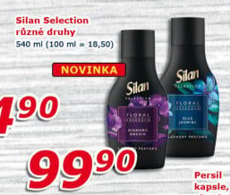 Parfém na prádlo Selection Silan