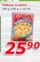 Piškoty Kvalitně Výhodně