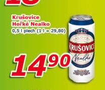 Pivo nealkoholické Královsky hořké Krušovice