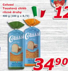 Toustový chléb Colussi