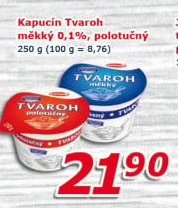 Tvaroh měkký Kapucín