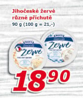 Žervé Jihočeské Madeta