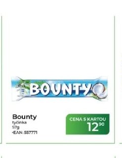 Bounty tyčinka