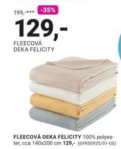 FLEECOVÁ DEKA FELICITY