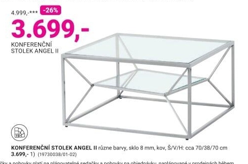KONFERENČNÍ STOLEK ANGEL II