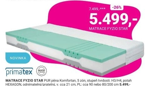 MATRACE FYZIO STAR
