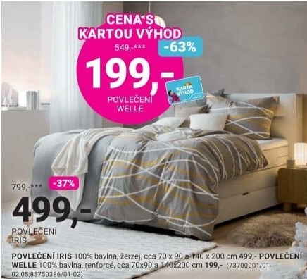 POVLEČENÍ IRIS