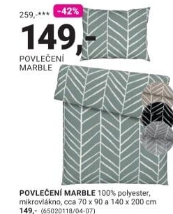 POVLEČENÍ MARBLE