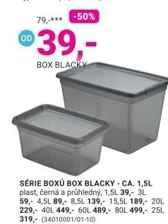 SÉRIE BOXŮ BOX BLACKY