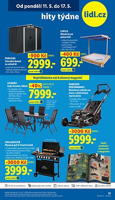 akční leták Lidl 11.5.2026-17.5.2026